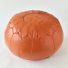Load image into Gallery viewer, Moroccan Leather Pouf