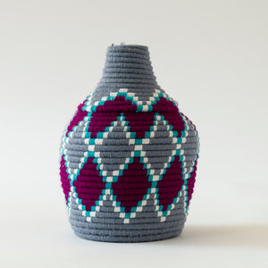 Fabric Woven Moroccan Basket