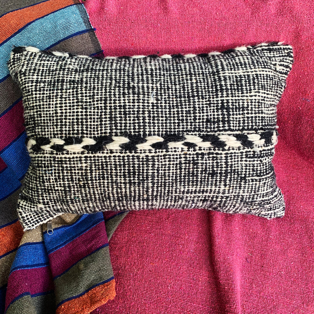 Moroccan Pillow-Vintage Kilim Rug