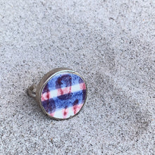 Load image into Gallery viewer, Ring-Sterling Silver with Porcelain Inlay